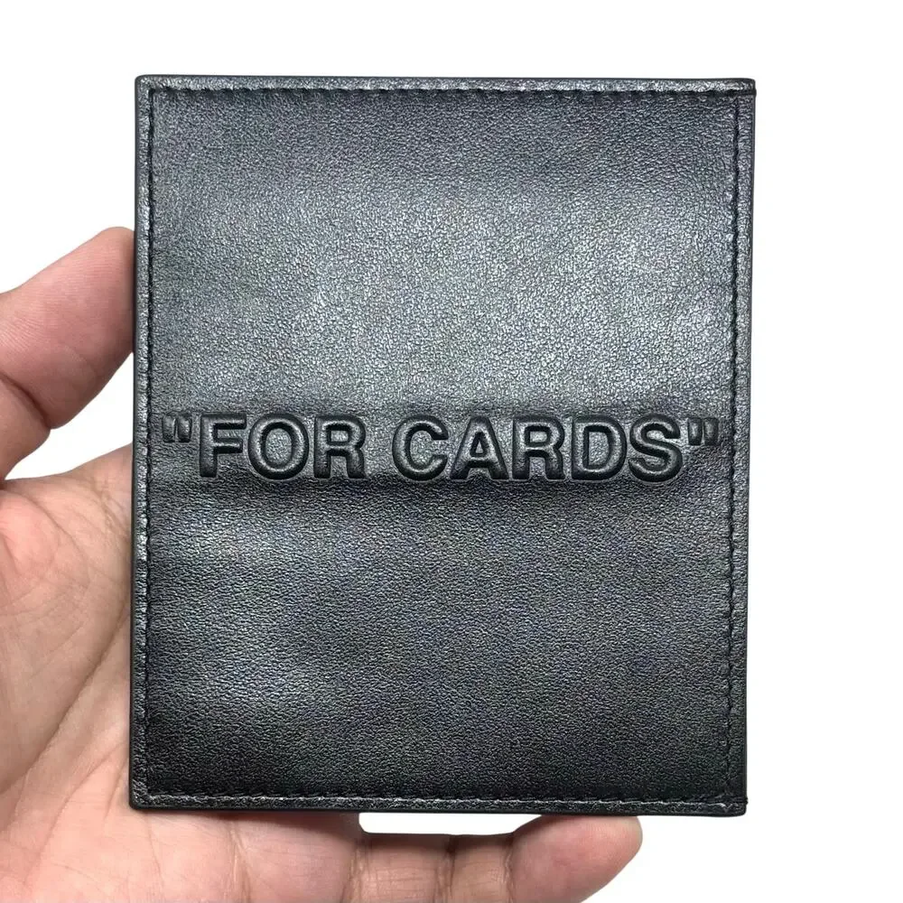 Off-White Leather Cardholder Wallet - Picture 7 of 11